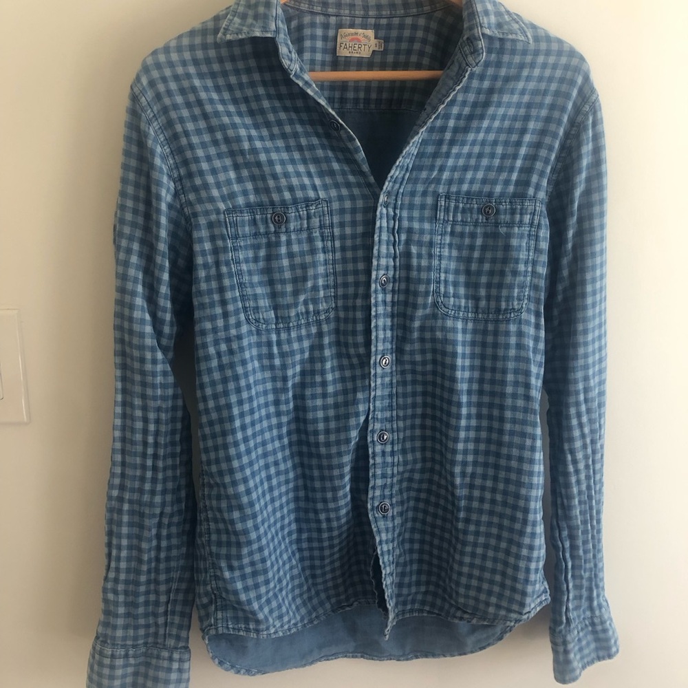 Faherty Cotton Men’s shirt - small